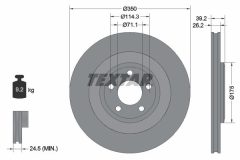 TEXTAR 92340905 — Тормозной диск