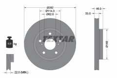 TEXTAR 92341103 — Disc de frână