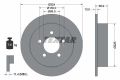TEXTAR 92347403 — Тормозной диск