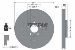 TEXTAR 92348903 — Disc de frână