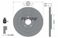 TEXTAR 92349403 — Тормозной диск