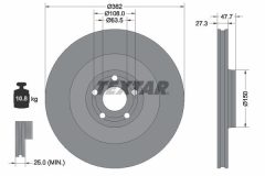 TEXTAR 92350803 — Disc de frână