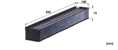 MANN-FILTER CUD 66 002 — Filtru habitaclu