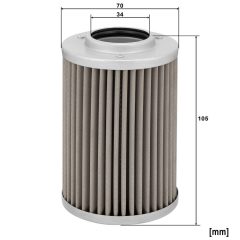MANN-FILTER H 710/1 y — Filtru hidraulic cutie de viteze automată