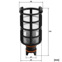 MANN-FILTER PU 5003 z — Filtru combustibil