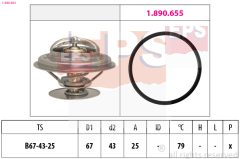 EPS 1.880.983 — Termostat lichid răcire