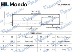 MANDO MOP045635 — Amortizor cu gaz capac portbagaj