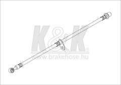 K&K FT1695 — Furtun de frână