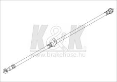 K&K FT1841 — Furtun de frână