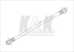 K&K FT1941 — Тормозной шланг