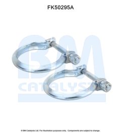 BM CATALYSTS FK50295 — Комплект крепежа выхлопной трубы