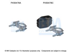 BM CATALYSTS FK50478 — Комплект крепежа выхлопной трубы
