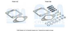 BM CATALYSTS FK80174 — Комплект крепежа катализатора