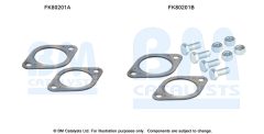BM CATALYSTS FK80201 — Комплект крепежа катализатора