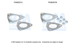 BM CATALYSTS FK80251 — Set de montaj pentru catalizator