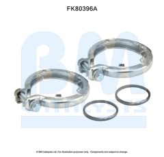 BM CATALYSTS FK80396 — Комплект крепежа катализатора