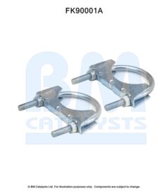 BM CATALYSTS FK90001 — Комплект крепежа катализатора