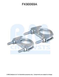 BM CATALYSTS FK90069 — Комплект крепежа катализатора