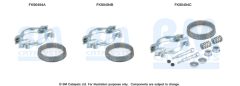 BM CATALYSTS FK90494 — Комплект крепежа катализатора