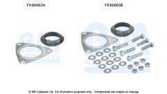 BM CATALYSTS FK90663 — Set de montaj pentru catalizator