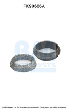 BM CATALYSTS FK90666 — Set de montaj pentru catalizator