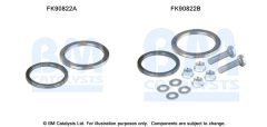 BM CATALYSTS FK90822 — Set de montaj pentru catalizator