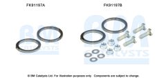 BM CATALYSTS FK91197 — Set de montaj pentru catalizator