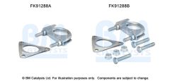 BM CATALYSTS FK91288 — Set de montaj pentru catalizator
