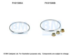 BM CATALYSTS FK91586 — Комплект крепежа катализатора