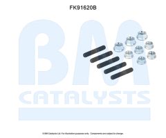 BM CATALYSTS FK91620 — Set de montaj pentru catalizator