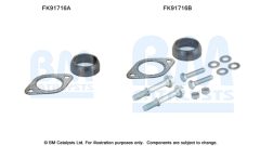 BM CATALYSTS FK91716 — Комплект крепежа катализатора