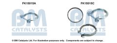 BM CATALYSTS FK15015 — Set de montaj pentru filtrul de particule