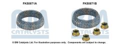 BM CATALYSTS FK50871 — Комплект крепежа выхлопной трубы