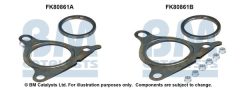 BM CATALYSTS FK80861 — Set de montaj pentru catalizator