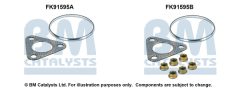 BM CATALYSTS FK91595 — Комплект крепежа катализатора