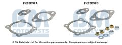 BM CATALYSTS FK92897 — Set de montaj pentru catalizator