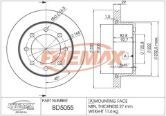 FREMAX BD-5055 — Тормозной диск
