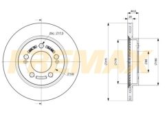 FREMAX BD-0176 — Disc de frână