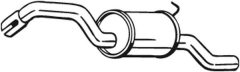 BOSAL 154-465 — Задний глушитель
