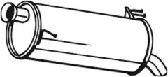 BOSAL 165-055 — Задний глушитель