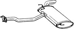 BOSAL 165-059 — Задний глушитель