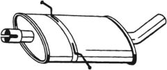 BOSAL 175-001 — Средний глушитель