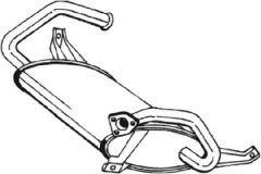 BOSAL 177-275 — Задний глушитель