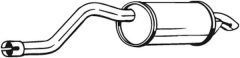 BOSAL 200-083 — Задний глушитель