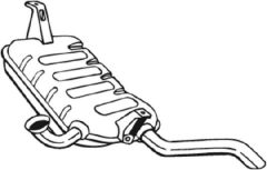 BOSAL 200-809 — Задний глушитель
