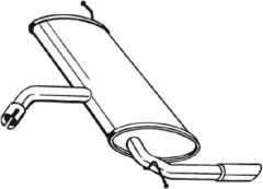 BOSAL 227-039 — Tobă de eșapament finală