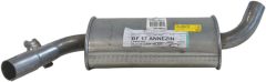 BOSAL 233-407 — Tobă de eșapament intermediară