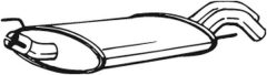 BOSAL 233-715 — Задний глушитель
