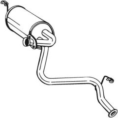BOSAL 210-837 — Задний глушитель