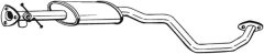 BOSAL 282-129 — Tobă de eșapament intermediară